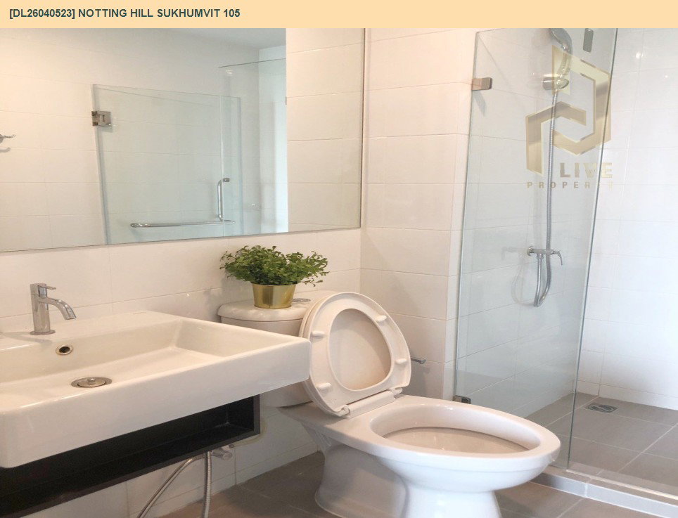 รูป DL26040523 ให้เช่าคอนโด น็อตติ้ง ฮิลล์ สุขุมวิท 105 (Notting Hill Sukhumvit 105) ใกล้ BTS แบริ่ง พร้อมเข้าอยู่ โทรด่วน 0842740999 LineID @523dslwi - รูปที่ 7/7