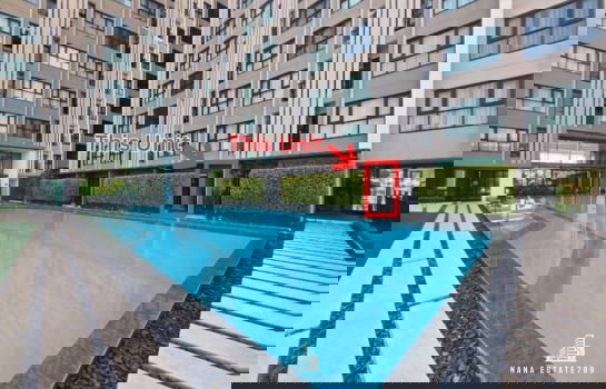 รูป ด่วน!! ราคานักลงทุน คอนโด 35 ตร.ม. Pool access "Rare Unit ระเบียงติดสระ" ใกล้ BTS สายหยุด ลงทุนน้อย-กำไรสูง ถูกสุดในโครงการ ดิ ออริจิ้น พหลฯ-สะพานใหม่ - รูปที่ 9/9