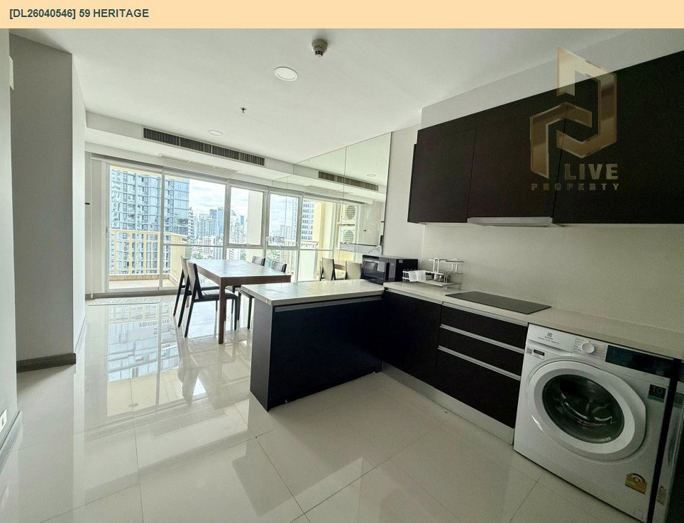 รูป DL26040546 ให้เช่าคอนโด 59 เฮอริเทจ (59 Heritage ) ใกล้ BTS ทองหล่อ พร้อมเข้าอยู่ โทรด่วน 0842740999 LineID @523dslwi - รูปที่ 9/13