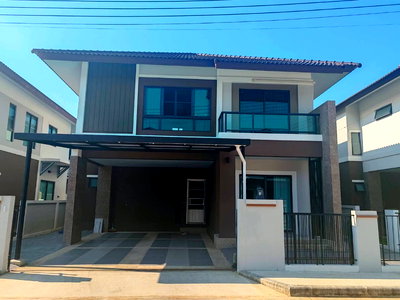 เช่าบ้านเดี่ยว เชียงใหม่ : ให้เช่าบ้านเดี่ยว 2 ชั้น ในโครงการบ้านกาญจน์กนก 12 เฟส 3 เชียงใหม่ ใกล้โรงพยาบาลกรุงเทพ (R1041) T.0946511456