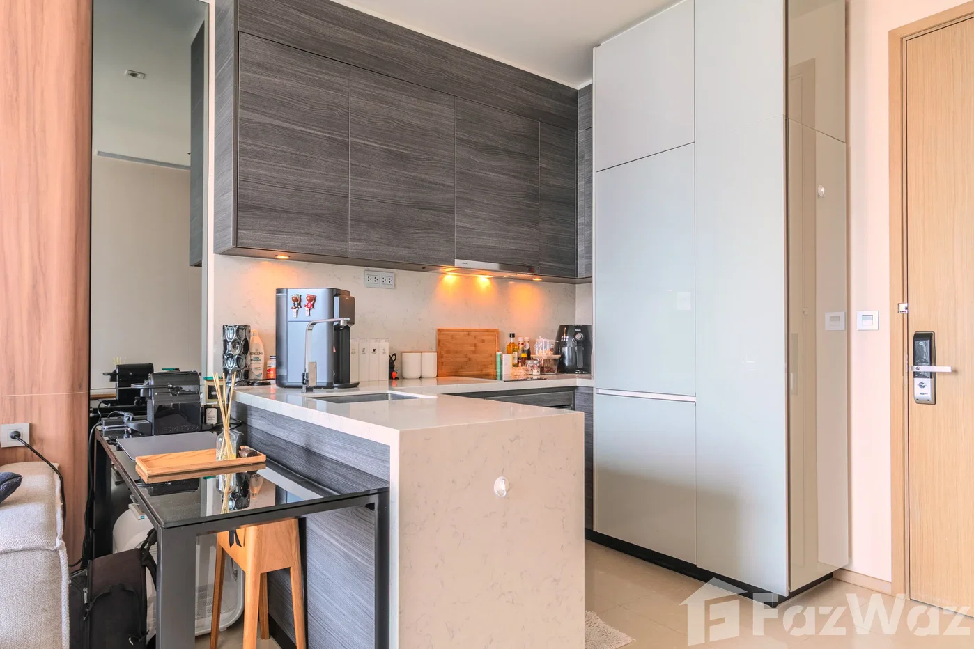 รูป คอนโดให้เช่า 1 ห้องนอน ในโครงการ ดิ เอส อโศก 6186111 - รูปที่ 13/17