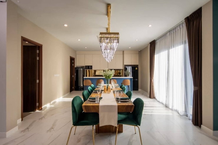 รูป ปล่อยเช่าพลูวิลล่า Modern Luxury Pool villa - PALM SPRINGS PRIVATO  ( บ้านตัวTop ของโครงการมีหลังเดียว ) ใกล้กาดฝรั่ง , โรงเรียนนานาติลานนา , สนามบิน - รูปที่ 6/23