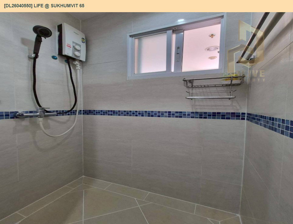 รูป DL26040550 ให้เช่าคอนโด ไลฟ์ แอท สุขุมวิท 65 (Life @ Sukhumvit 65) ใกล้ BTS พระโขนง พร้อมเข้าอยู่ โทรด่วน 0614453194 LineID @162cjixi - รูปที่ 8/9