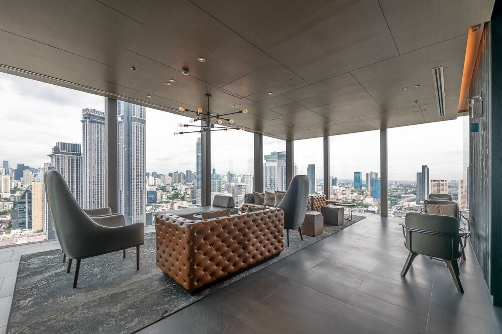 รูป 🔥 เช่าด่วน !! The Fine Bangkok Thonglor-Ekamai, 1 ห้องนอน, 1 ห้องน้ำ, ชั้นสูง 19++, วิวเมือง !!🔥Code C20250400075 แต่งครบ, พร้อมเข้าอยู่📣📣 - รูปที่ 7/8