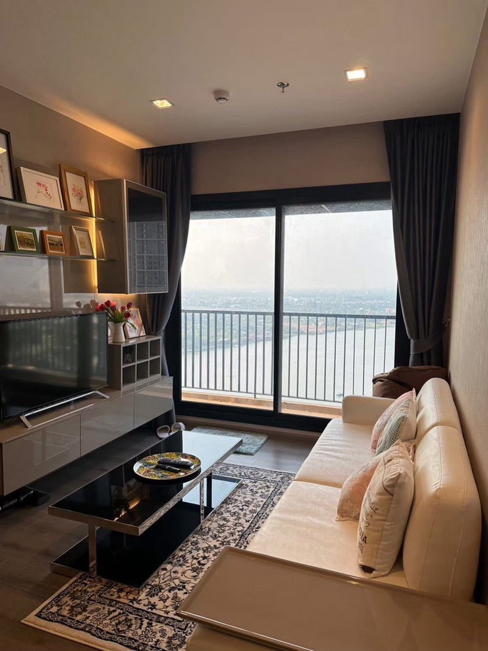 รูป ‼️ห้องมุม✅🌟ให้เช่าคอนโด Politan Rive สะพานพระนั่งเกล้า 2 ห้องนอน 1 ห้องน้ำ 🛁พร้อมอยู่🌟 - รูปที่ 2/16