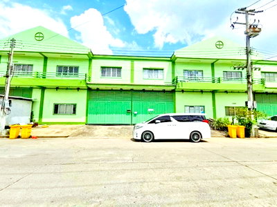 เช่าโรงงาน ถนนพระราม 2 : มินิแฟคตอรี่ 270 ตร.ม. โกดังพร้อมออฟฟิศ 2 ชั้น ใกล้ ตลาดบางน้ำจืด 1.2 กม. 100 ตร.ว.1 นอน 3 น้ำ รองรับธุรกิจ หรือคลังสินค้า