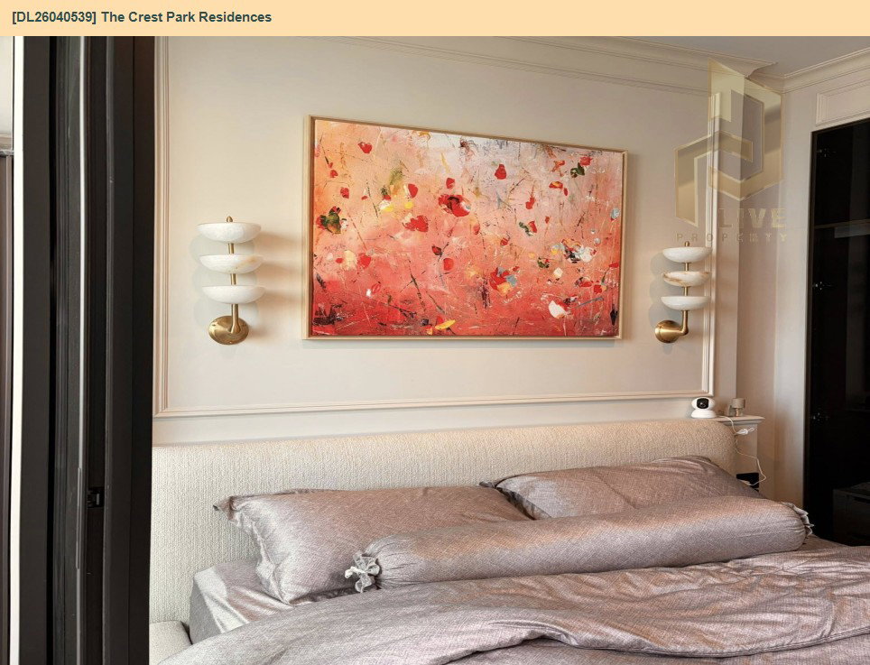 รูป DL26040539 ขายคอนโด เดอะ เครสท์ พาร์ค เรสซิเดนซ์  (The Crest Park Residences) ใกล้ MRT พหลโยธิน พร้อมเข้าอยู่ โทรด่วน 0614453194 LineID @162cjixi - รูปที่ 8/8