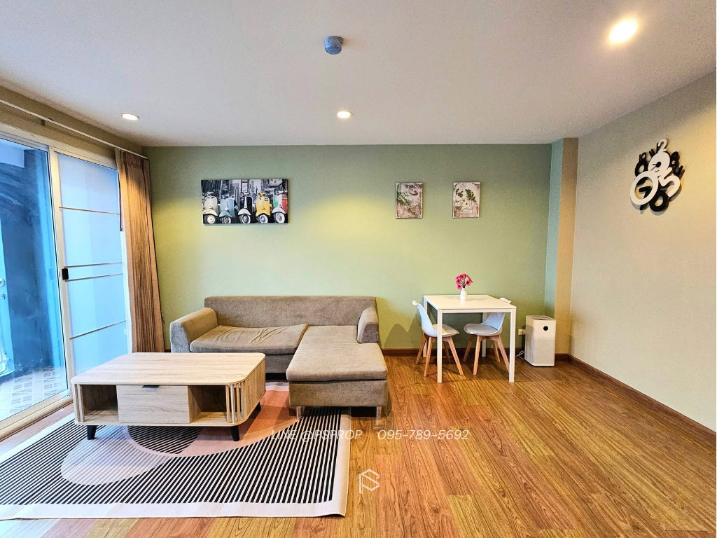 รูป คอนโดเช่าศรีราชา ใกล้ เกาะลอย Ladda Place Condo Sriracha✅ พร้อมเข้าอยู่ #CRS0429 - รูปที่ 2/8