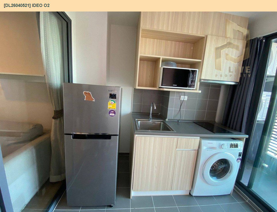 รูป DL26040521 ขายคอนโด ไอดีโอ โอทู (IDEO O2) ใกล้ BTS บางนา พร้อมเข้าอยู่ โทรด่วน 0614453194 LineID @162cjixi - รูปที่ 11/11