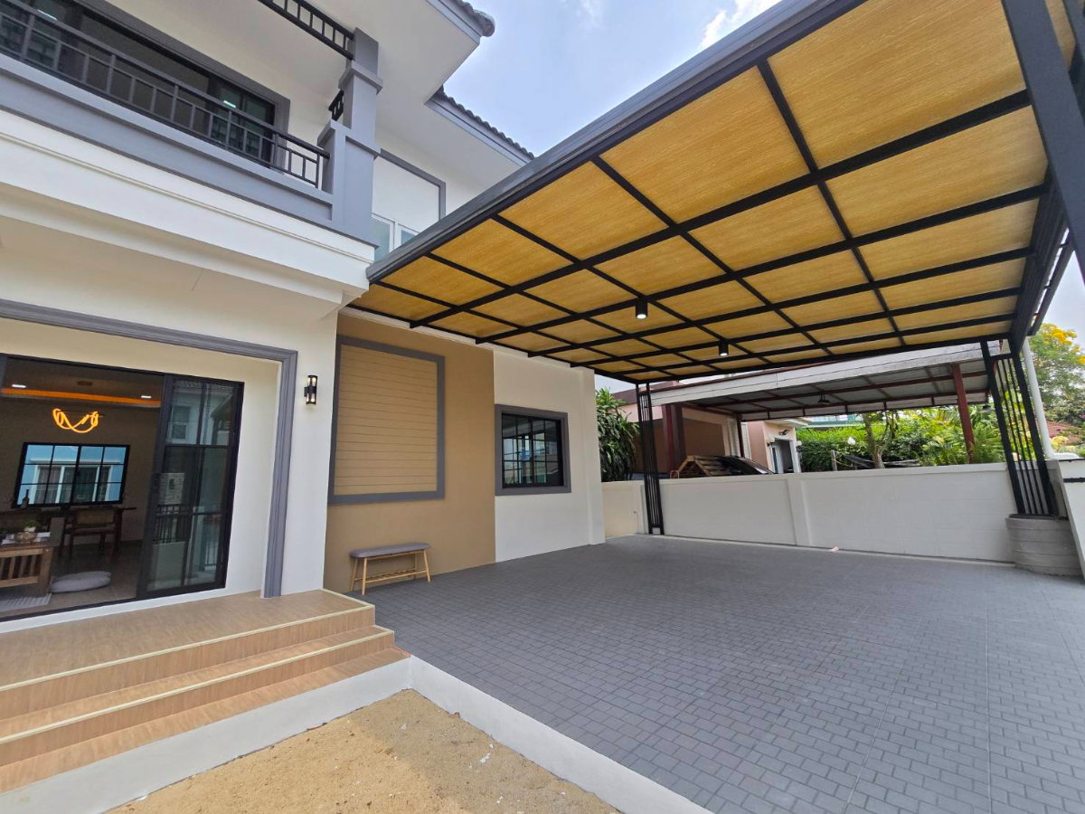 รูป หมู่บ้านนนทวีวิลล์ 5 ถนนมิตรไมตรี 6/3-6/4 หนองจอก คู้ซ้าย บ้านเดี่ยว 2ชั้น ตกแต่งรีโนเวทใหม่ ทำเลดี ถนนกว้างมาก ต้นโครงการ - รูปที่ 9/48