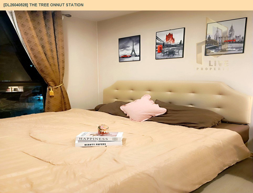 รูป DL26040528 ให้เช่าคอนโด เดอะ ทรี อ่อนนุช สเตชั่น (The Tree Onnut Station) ใกล้ BTS อ่อนนุช พร้อมเข้าอยู่ โทรด่วน 0656133286 LineID @534wlwof - รูปที่ 4/6