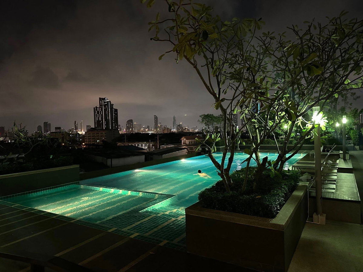 รูป 🔥 ชั้นสูง วิวโล่ง ห้องสวย พร้อมอยู่ ราคาดีมาก! 🔥 ให้เช่า ลุมพินี เพลส สุขสวัสดิ์ - พระราม2 ทำเลดี - รูปที่ 12/12