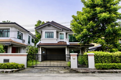 ให้เช่า บ้านเดี่ยว 2 ชั้น เศรษฐสิริ วงแหวน–สุขาภิบาล 2 บ้านสวยพร้อมอยู่ เฟอร์นิเจอร์และเครื่องใช้ไฟฟ้าครบ