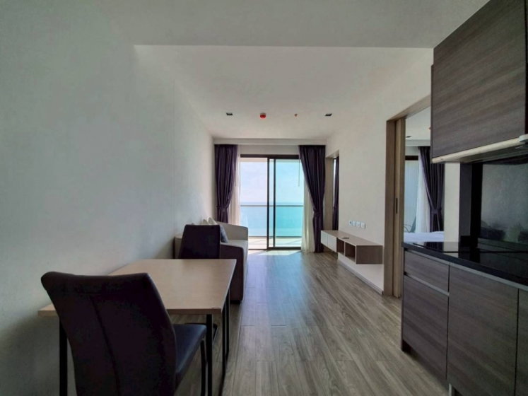 รูป FQ🗺️KT0390📲LineID @556ryccg🌅1ห้องนอน 46.5ตรม ชั้น26⛵วิวทะเล ระเบียงกว้าง🏖️Aeras Jomtien แอราส จอมเทียน - รูปที่ 6/12