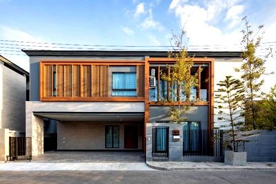 เช่าบ้านเดี่ยว กาดฝรั่ง วิลเลจ  : ปล่อยเช่าพลูวิลล่า Modern Luxury Pool villa - PALM SPRINGS PRIVATO  ( บ้านตัวTop ของโครงการมีหลังเดียว ) ใกล้กาดฝรั่ง , โรงเรียนนานาติลานนา , สนามบิน