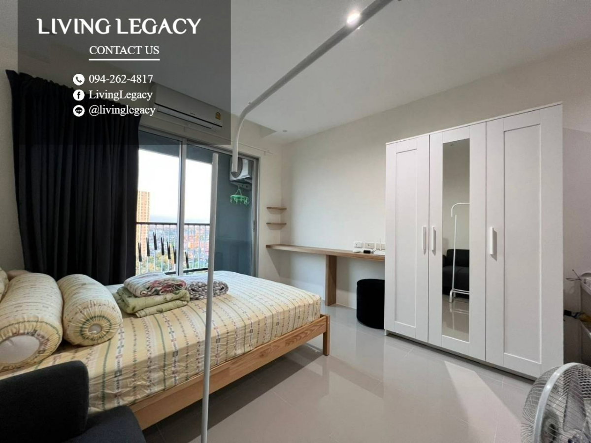 รูป SR2CL9 ให้เช่าคอนโด Asakan Place Srinakarindra 29 ตร.ม. ชั้น 14 line id : @livinglegacy - รูปที่ 4/10