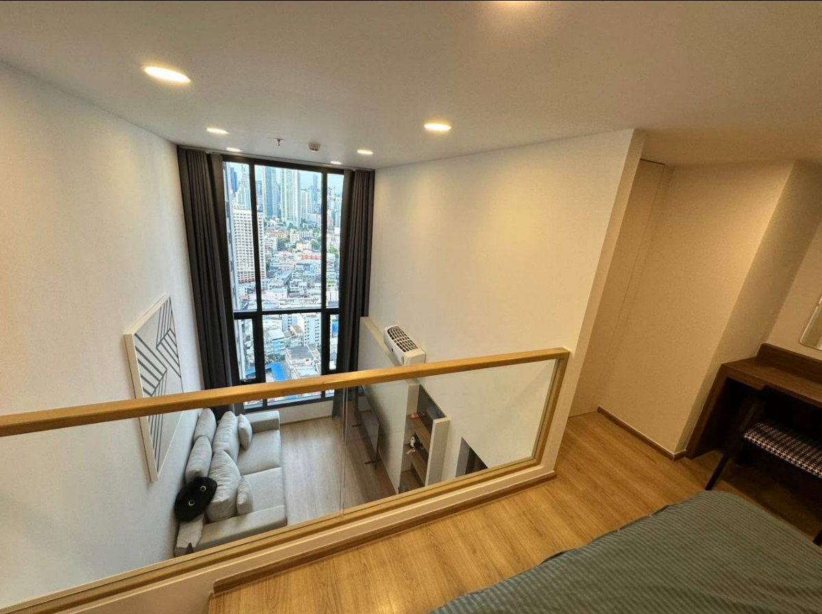 รูป ปล่อยเช่า 🏙️ Life Rama 4–Asoke ห้อง Duplex 2 ชั้น วิวสุขุมวิท ชั้นสูงอากาศดี เฟอร์คุณภาพครบ ส่วนกลางหรู อยู่สบายใจกลางเมือง ✨ - รูปที่ 7/7