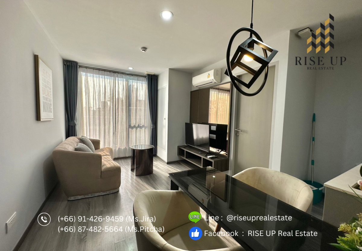 รูป คอนโดปล่อยเช่า 📣 Ideo Mobi Sukhumvit 40, 1 ห้องนอน, 1 ห้องน้ำ, ขนาด 35 ตรม. 🔥19,000 บาท/เดือน🔥 - รูปที่ 1/14