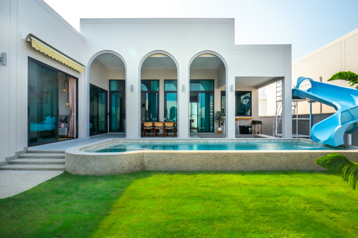รูป 🏡ให้เช่า🏡 📌วิลล่าเดี่ยว📌 ติดทะเล 3 ห้องนอน 3 ห้องน้ำ🛁 - รูปที่ 2/121