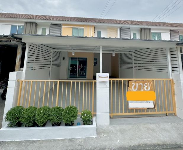 3-bed townhouse for rent, 145 sqm, 22.1 sq wah, Bann Pruksa 84 Phetkasem 63 - Wongwaen 2