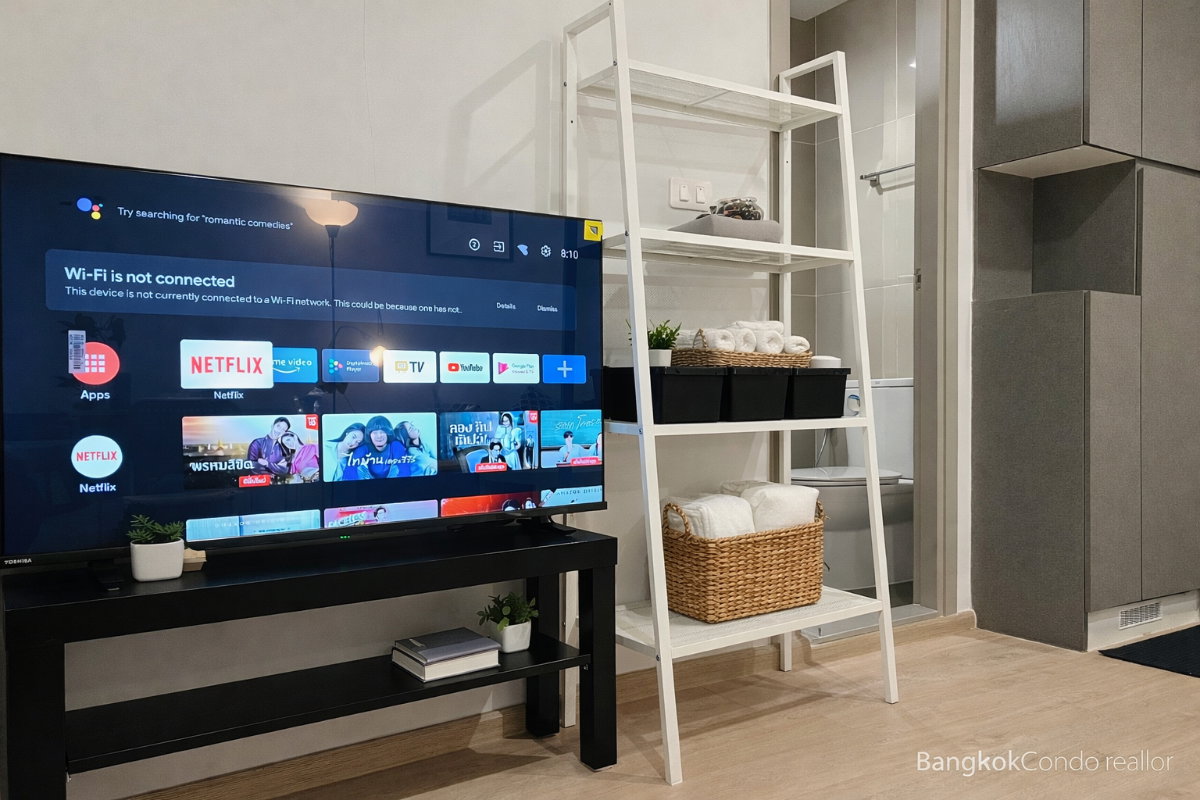 รูป 🍀🍀 Beautiful Room🌸 ให้เช่า📌 ไอดีโอ นิว พระราม9 (Line:@rent2022)MRT พระราม9✨พร้อมเข้าอยู่🔖A05971 - รูปที่ 11/14