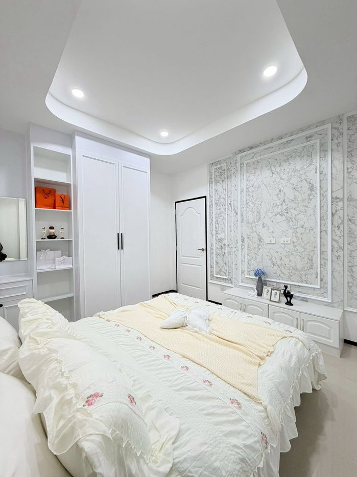 รูป ขายบ้านเดี่ยว หมู่บ้านฟ้ามิอาจกั้น พัทยา บางละมุง ทำเลดี พร้อมอยู่ - รูปที่ 14/15