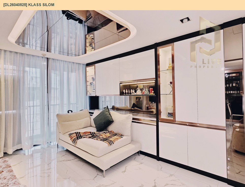 รูป DL26040525 ขายคอนโด คลาส สีลม (Klass Silom) ใกล้ BTS ช่องนนทรี พร้อมเข้าอยู่ โทรด่วน 0842740999 LineID @523dslwi - รูปที่ 3/9