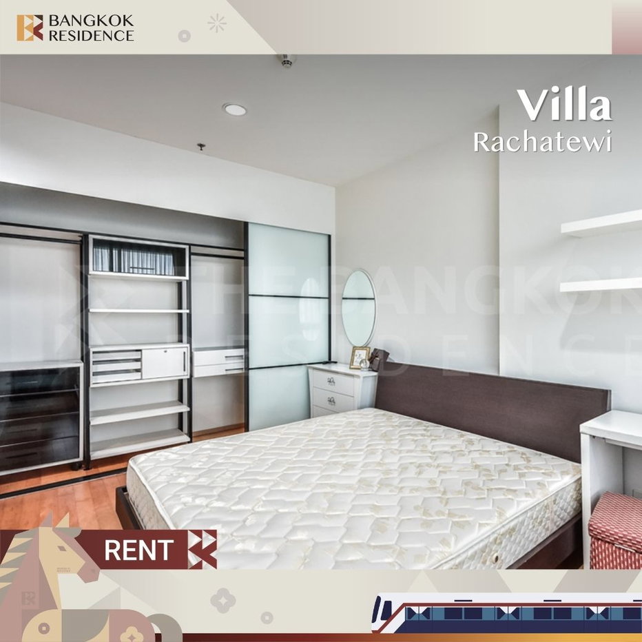 รูป  เช่าคอนโด Villa Rachatewi ⭐ใกล้ BTS ราชเทวี 1 นอน 55 sq.m. 25K ✨ ห้องรีโนเวทใหม่ทั้งยูนิต คุ้มค่า ราคาดี พร้อมอยู่ 🔑  - รูปที่ 1/8