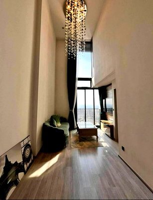 Condos for rent : Duplex condo for rent at The Line Sukhumvit 101, next to BTS Punnawithi, (Rt-01)