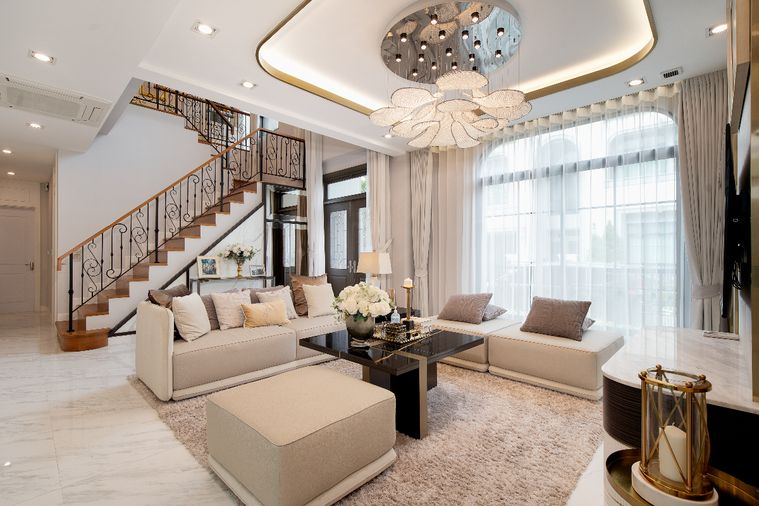 4-bed house for sale, 322 sqm, 65.9 sq wah, The Grand Vibhavadi 60