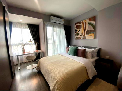 Condos for rent : Ideo Chula Samyan【𝐑𝐄𝐍𝐓】🔥Beautiful, modern studio room with full furnishings and appliances, million-dollar view🔥 Contact Line ID: @hacondo