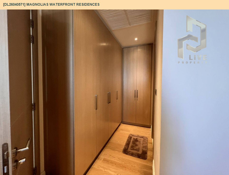 รูป DL26040571 ให้เช่าคอนโด แมกโนเลียส์ วอเตอร์ฟรอนท์ เรสซิเดนซ์ (Magnolias Waterfront Residences) ใกล้ BTS สะพานตากสิน พร้อมเข้าอยู่ โทรด่วน 0614453194 LineID @162cjixi - รูปที่ 7/7