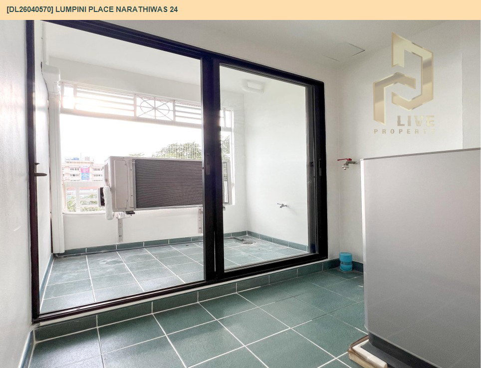 รูป DL26040570 ขายคอนโด ลุมพินี เพลส นราธิวาส 24 (Lumpini Place Narathiwas 24) ใกล้  พร้อมเข้าอยู่ โทรด่วน 0653619502 LineID @897iyzll - รูปที่ 10/11