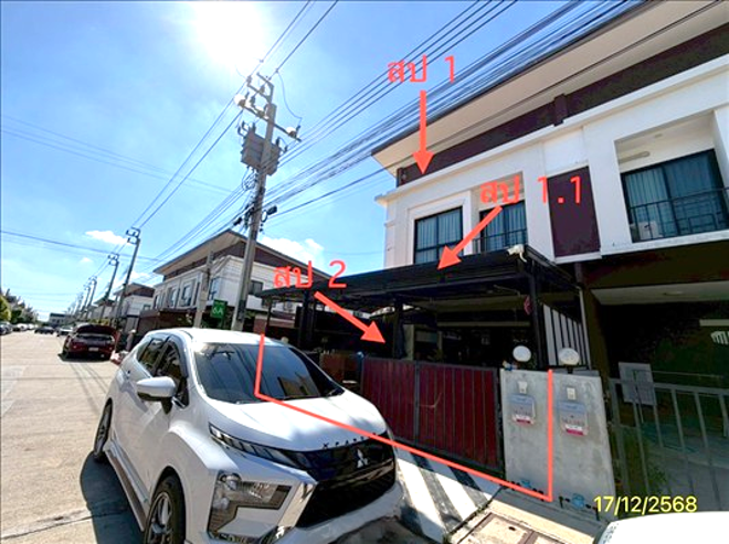 รูป ทาวน์เฮ้าส์ 37.1 ตร.วา ธัญดา พลัส วงแหวนฯ-เทพารักษ์ บางพลี สมุทรปราการ 3.9M - รูปที่ 2/12