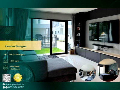 Houses for rent Bang Pu Industrial Estate : CD03803 - Centro Bangna : MegaBangna