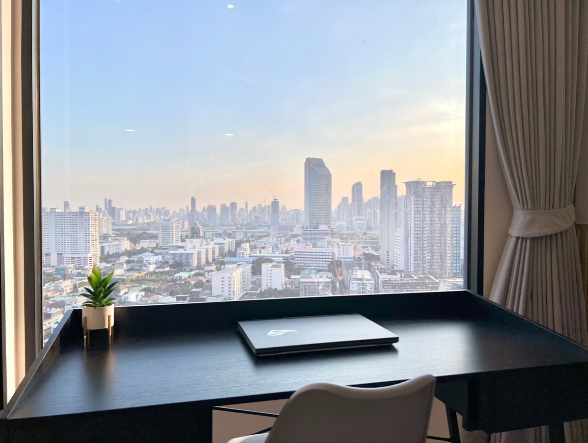 รูป ให้เช่า ห้องสวย 🔥🔥" 𝐒𝐨𝐡𝐨 𝐁𝐚𝐧𝐠𝐤𝐨𝐤 𝐑𝐚𝐭𝐜𝐡𝐚𝐝𝐚 "🔥🔥 Duplex (2 ชั้น) 1 ห้องนอน 1 ห้องน้ำ , ใกล้ MRT-ห้วยขวาง [260346] - รูปที่ 10/15