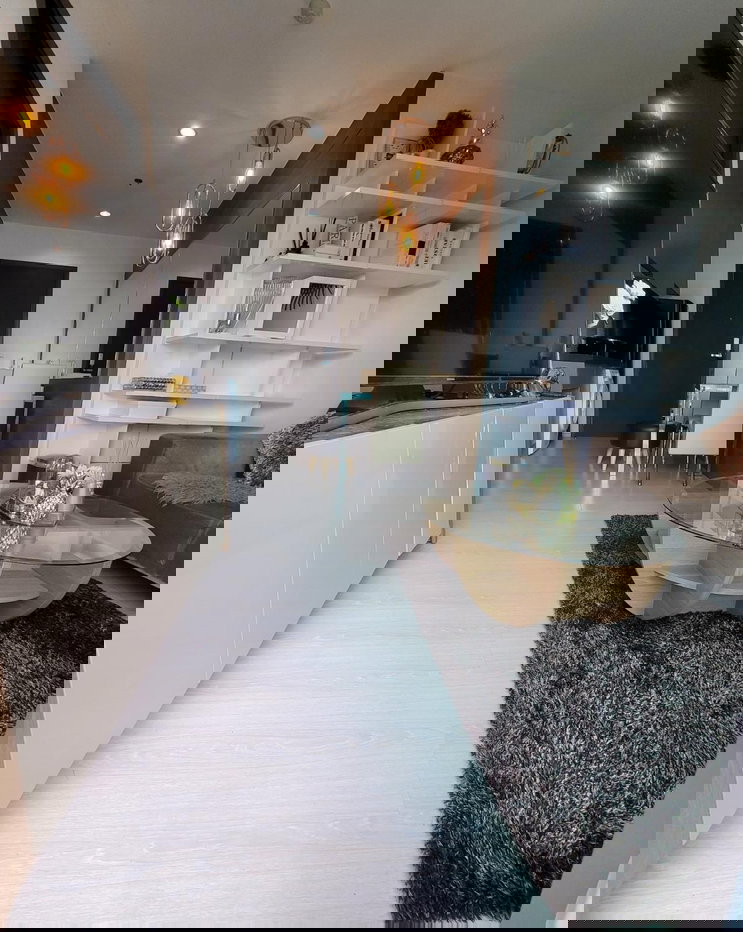 รูป 🎈#PN2310_118 🎈💥ด่วน💥ว่างชัวร์ รีบคลิก ก่อนหลุดมือ‼️ 𝗙𝗼𝗿 𝗥𝗲𝗻𝘁 2️⃣3️⃣ k.🔥🚆 ใกล้ MRT พระราม 9  คอนโดริทึ่ม อโศก 𝟭 - รูปที่ 5/8