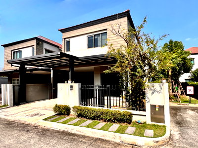 บ้านแฝด เดอะ พาซิโอ พาร์ค กาญจนาภิเษก : ขาย บ้าน วี คอมพาวด์ (V Compound) ราชพฤกษ์ - ปิ่นเกล้า (สวนผัก ซอย32 หลังเซ็นทรัลเวสต์วิลล์)