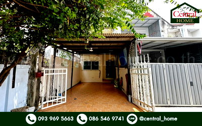 ทาวน์โฮม โรงเรียนนานาชาติเด่นหล้า : รัตนาวดี หลังริม พร้อมอยู่ ราคาถูก ใกล้ BTS สถานีคลองบางไผ่