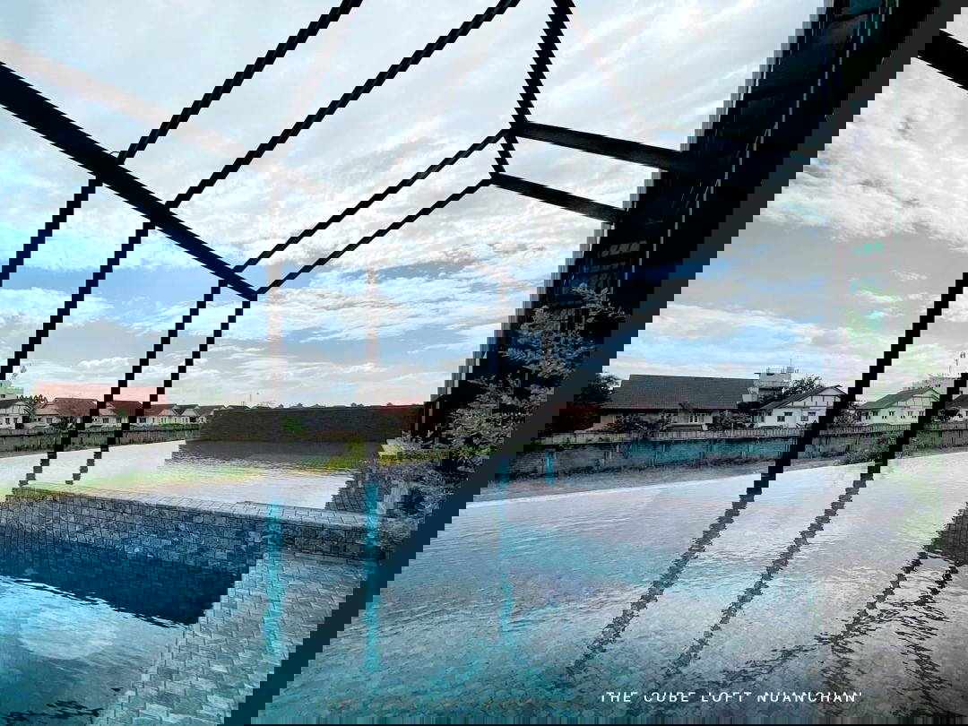 รูป 🔥 ห้องสวยสไตล์ Loft เท่ๆ นวลจันทร์ อยู่สบาย ครบ พร้อมอยู่! 🔥ให้เช่า The Cube Loft นวลจันทร์ ดีไซน์เก๋ ไม่เหมือนใคร อยู่แล้วมีสไตล์ ✨  - รูปที่ 2/10