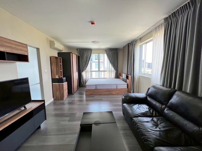 🌈𝐒𝐏𝐄𝐂𝐈𝐀𝐋 𝐃𝐈𝐒𝐂𝐎𝐔𝐍𝐓✨ให้เช่าดี คอนโด แคมปัส รีสอร์ท บางนา [ห้องสวย + มีเครื่องซักผ้า] ID LINE: atccity 💻