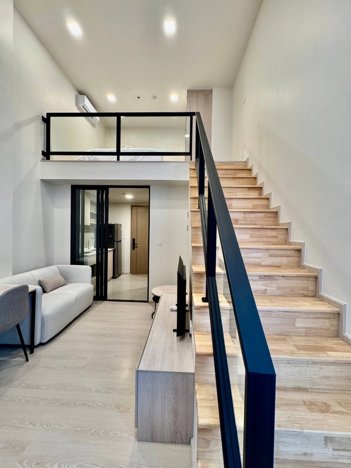 รูป CD276/ปล่อยเช่า Flo by Sansiri ห้องรูปแบบ Duplex ชั้นสูงวิวสวย 0 เมตรจากรถไฟฟ้าสายสีทอง - รูปที่ 1/6