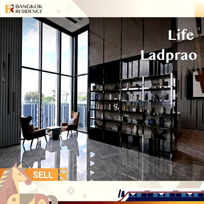 Condos for sale : Condo for Sale 🚀Built-in unit, fully furnished - Life Ladprao Near BTS Ha Yaek Lat Phrao