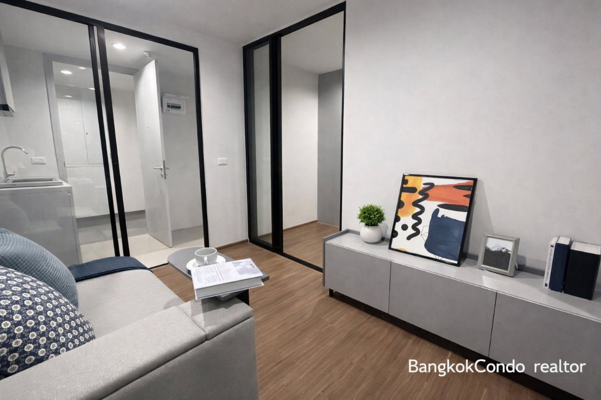 รูป 🍀🍀  Fully Furnished 💝ให้เช่า📌 นิช โมโน พระราม 9(Line:@rent2022)MRT ศูนย์วัฒนธรรมแห่งประเทศไทย✨พร้อมเข้าอยู่  ✨ A11180 - รูปที่ 5/10
