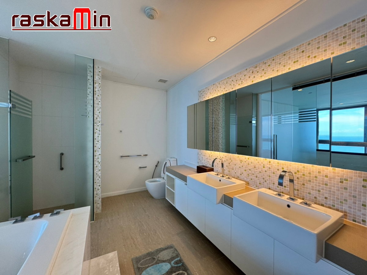 รูป KT0127🏖️Duplex🏊‍♂️สระน้ำส่วนตัว 4ห้องนอน 359ตรม ชั้นสูง🌊วิวทะเล พร้อมเฟอร์นิเจอร์🦀Northpoint Pattaya นอร์ท พอยท์ พัทยา - รูปที่ 11/33