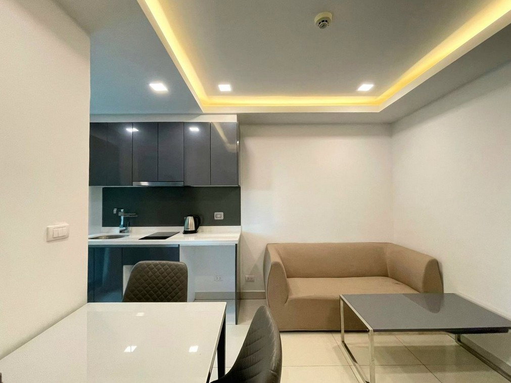 รูป ⏩⏩⏩Arcadia Beach 1Bedroom 2floorE Building c27sqM วิวสวน - รูปที่ 7/12