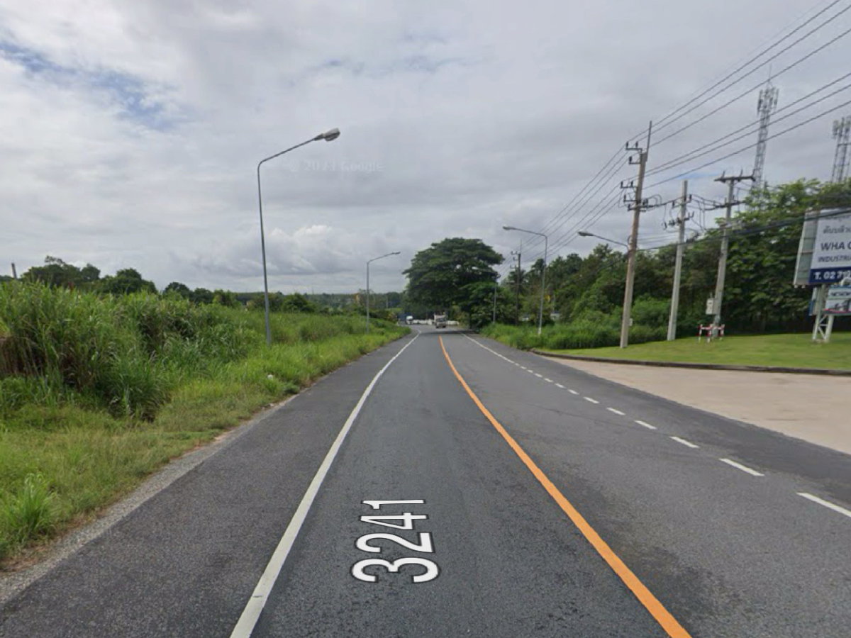 รูป โอกาสลงทุนทำเล ที่ดิน 8 ไร่เศษ ติดถนน 3241 ตรงข้ามทางเข้านิคมฯ WHA Chonburi 2 - รูปที่ 6/6