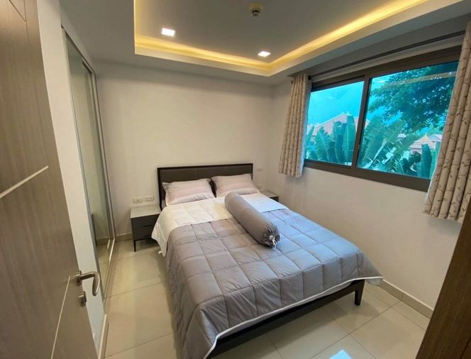 ⏩⏩⏩Arcadia Beach continetel 1Bedroom 2floorE Building E27sqM วิวสวน