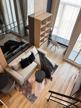 Condo for rent Culture Thonglor, Duplex Type, Fully decorated, Best price, Ready to move in!