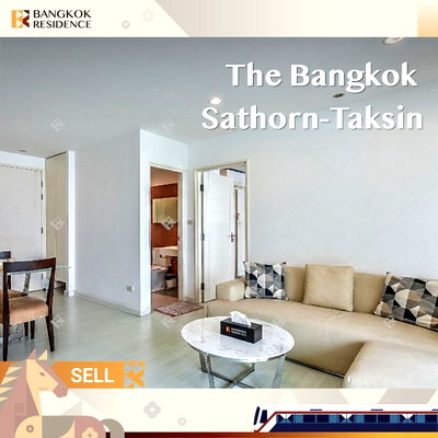 ขายคอนโด : ขายคอนโด ⚡️ ห้องสวยเฟอร์ครบ The Bangkok Sathorn-Taksin ใกล้ BTS กรุงธนบุรี 💛